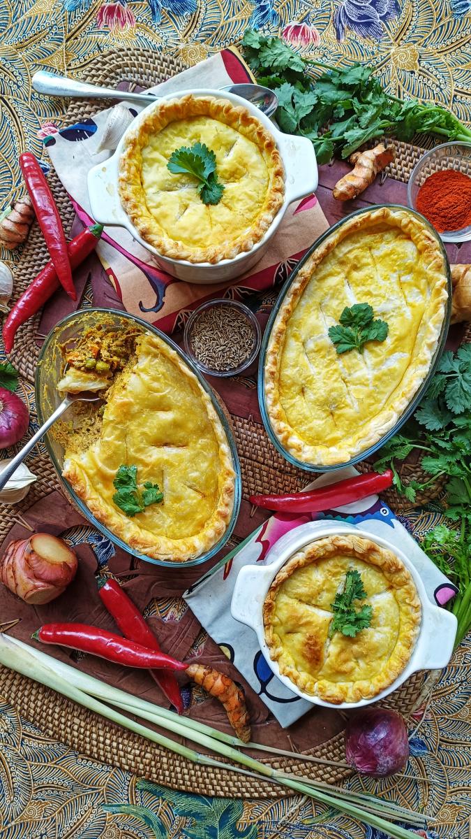 Opor Nangka Jackfruit Coconut Pot Pie The Vegan Society